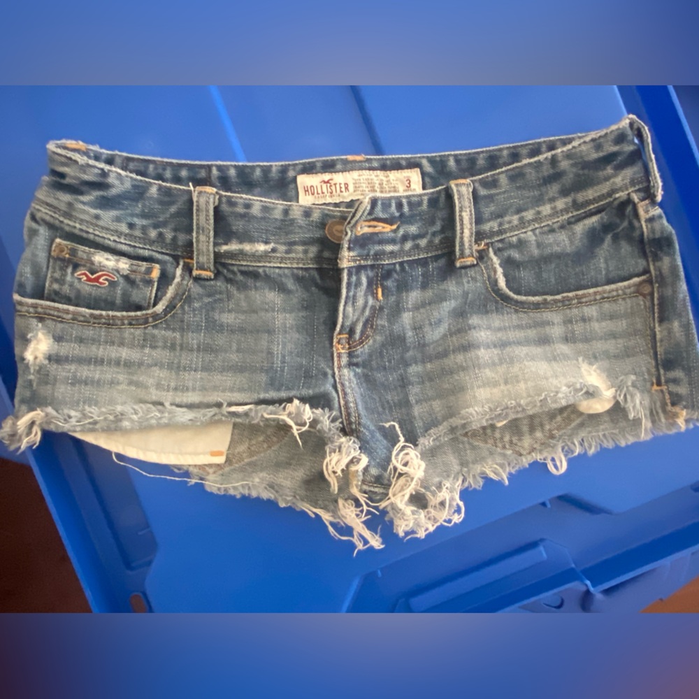 Hollister Distressed Denim Shorts